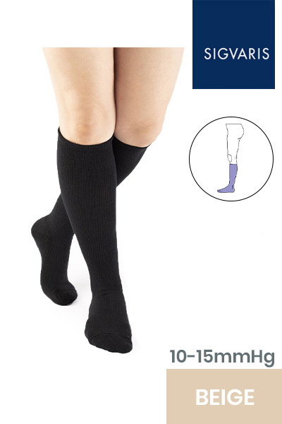 Sigvaris Beige Calf Compression Sleeve Compression Stockings